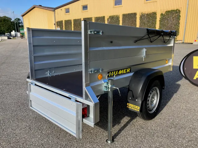ALLROUNDI 210  by HUMER  210x109x60 750 kg Aufs/Flachplane