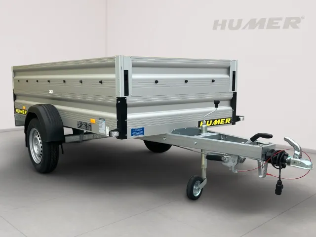 Alu 249x125x30 1200 kg 13" Aufsatz30/Flachplane