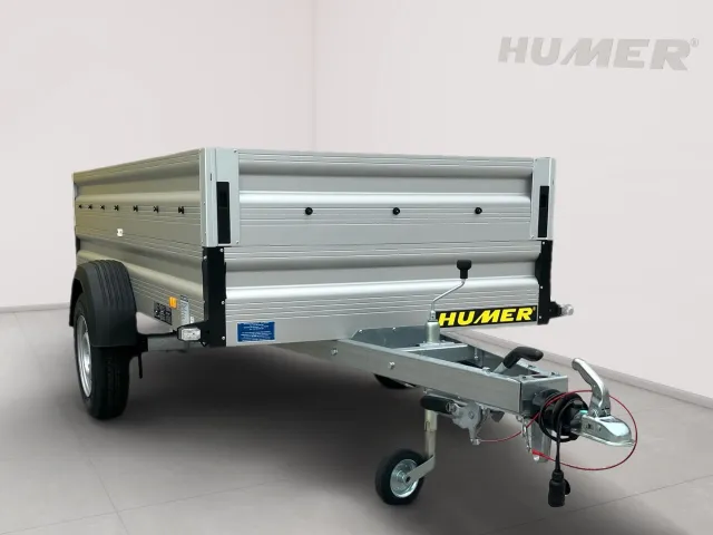 Alu 249x125x30 1200 kg 13" Aufsatz30/Flachplane