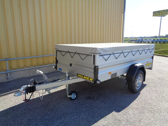 Alu 249x125x30 1200 kg 13" Aufsatz30/Flachplane