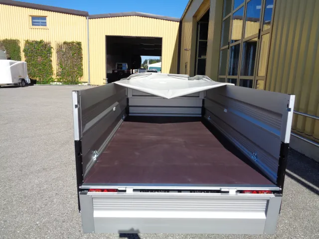 Alu 249x125x30 1200 kg 13" Aufsatz30/Flachplane