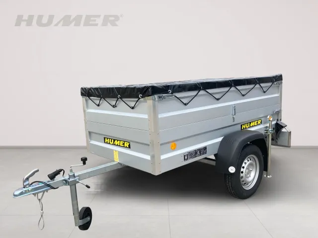 ALLROUNDI 210  by HUMER  210x109x60 750 kg Aufs/Flachplane