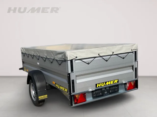 Alu 249x125x30 1200 kg 13" Aufsatz30/Flachplane
