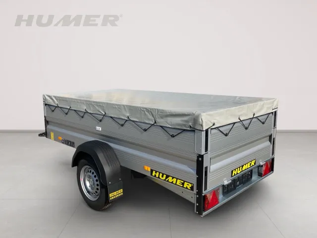 Alu 249x125x30 1200 kg 13" Aufsatz30/Flachplane