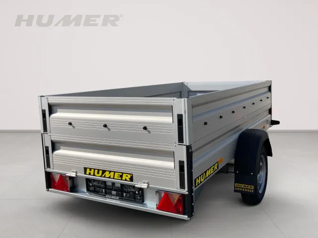 Alu 249x125x30 1200 kg 13" Aufsatz30/Flachplane