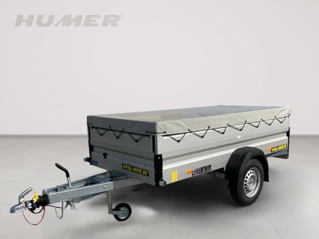 Alu 249x125x30 1200 kg 13" Aufsatz30/Flachplane