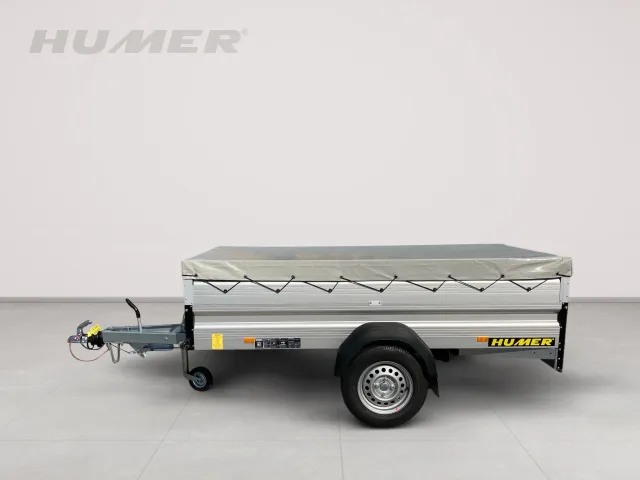 Alu 249x125x30 1200 kg 13" Aufsatz30/Flachplane