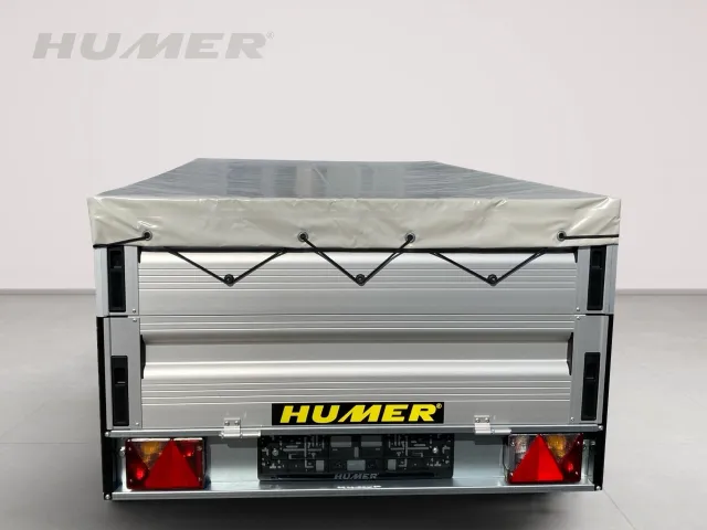 Alu 249x125x30 1200 kg 13" Aufsatz30/Flachplane