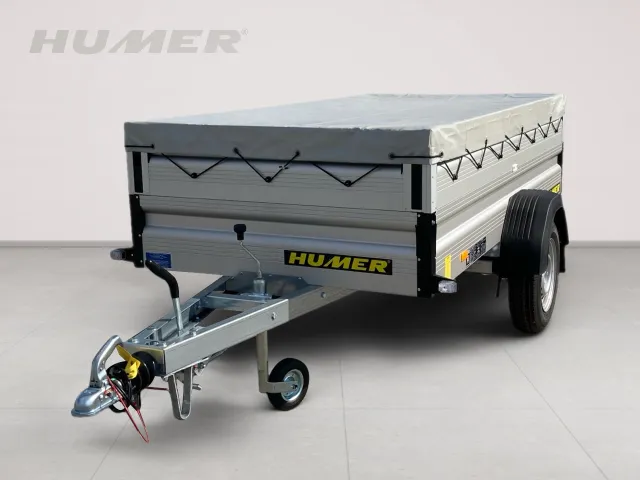 Alu 249x125x30 1200 kg 13" Aufsatz30/Flachplane