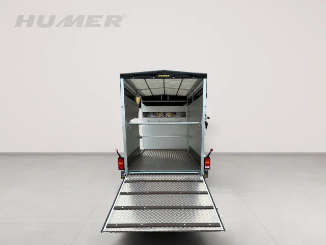 Viehanhänger Alu 295x160x190 2700 kg 13"