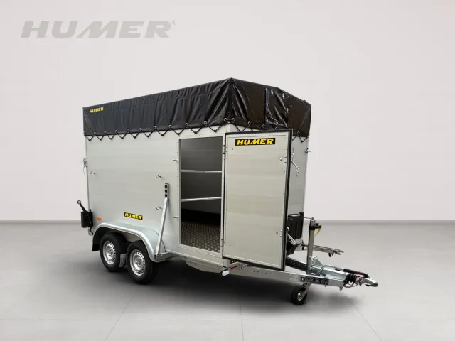 Viehanhänger Alu 295x160x190 2700 kg 13"