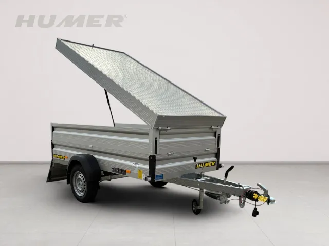 Alu 249x125x30 1200 kg 13" Aufsatz30/Aludeckel