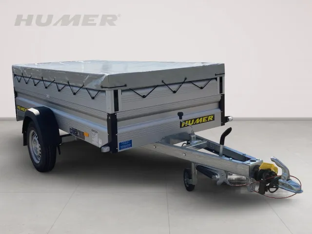 Alu 249x125x30 1200 kg 13" Aufsatz30/Flachplane