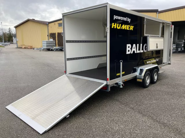 Kofferanhänger TIK Türe 485x174x190 2000kg/13
