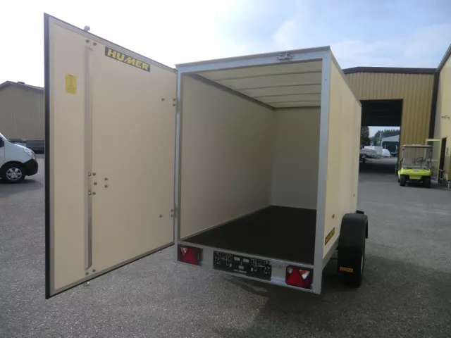 Kofferanhänger KL Tür einfl 254x127x153 1300kg 13"