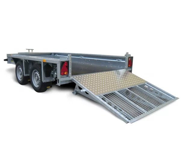 Ifor Williams by Humer Baumaschinenanhänger Typ GX Gitterrampe