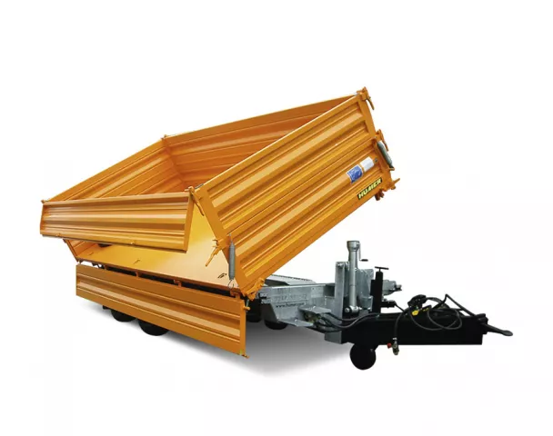 HUMER Tandem-Tieflader 3-Seiten-Kipper Typ KTL 11900