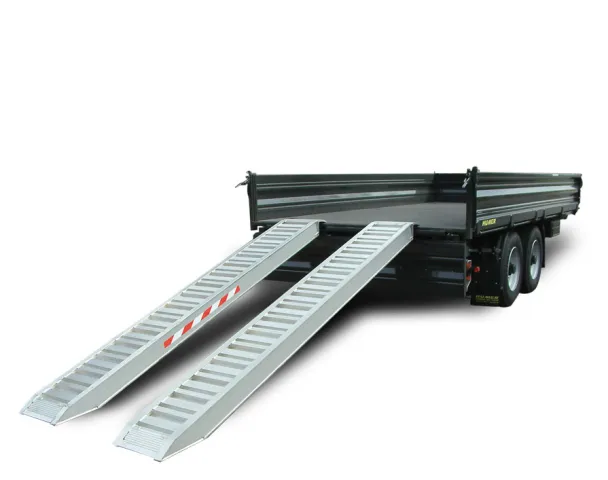 HUMER Tandem-Tieflader 3-Seiten-Kipper Typ KTL 14000