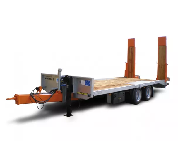 HUMER Tandem-Tieflader Räder unter der Ladefläche Typ HTT 18000