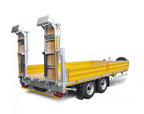 HUMER Tandem-Tieflader Räder unter der Ladefläche Typ HTT 11900