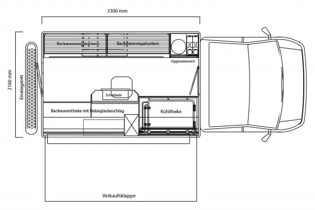 BACK-MASTER 330 Skizze