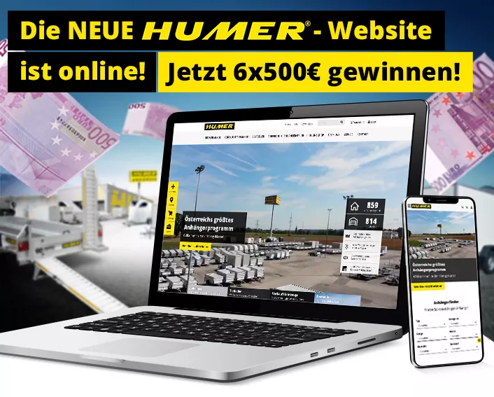 Mit HUMER 500 Euro gewinnen