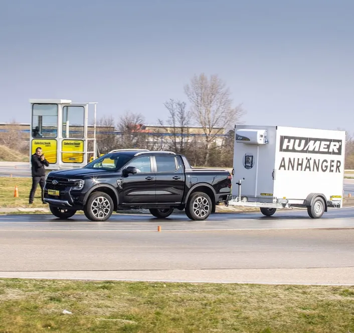 Anhänger-Training mit HUMER und ÖAMTC