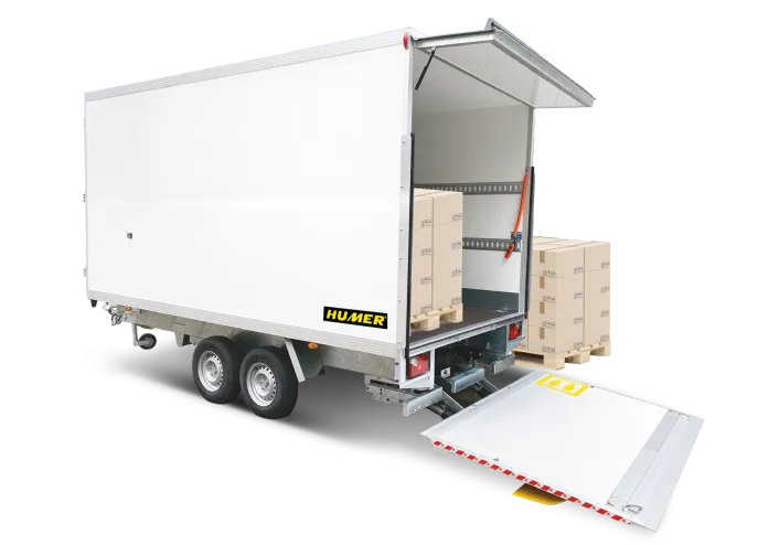 Hebebühnenanhänger von HUMER