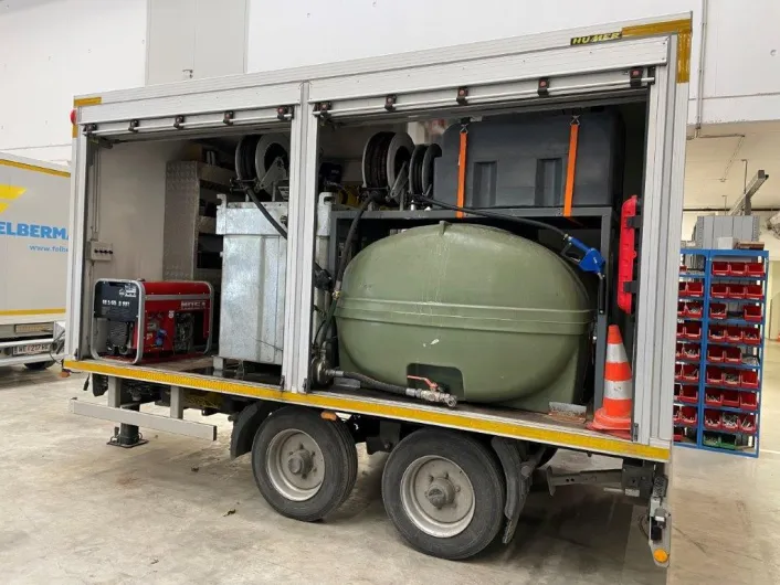 Humer_sonderbau_TandemTieflader-Kofferaufbau Kofferaufbau