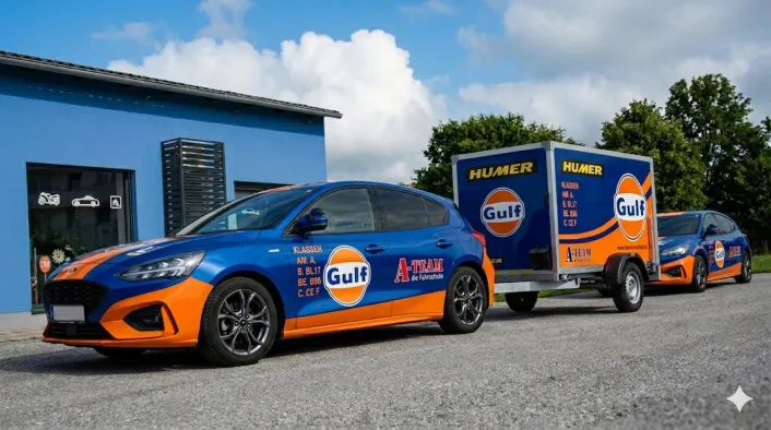 A-Team und HUMER Anhänger