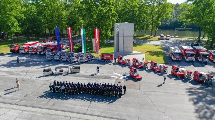 Landesfeuerwehrverband Luftaufnahme