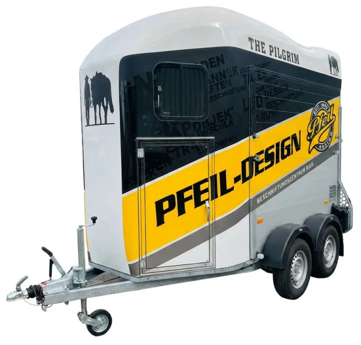 HUMER Pferdeanhänger Pfeil Design